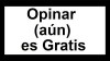 Queremos saber tu opinión